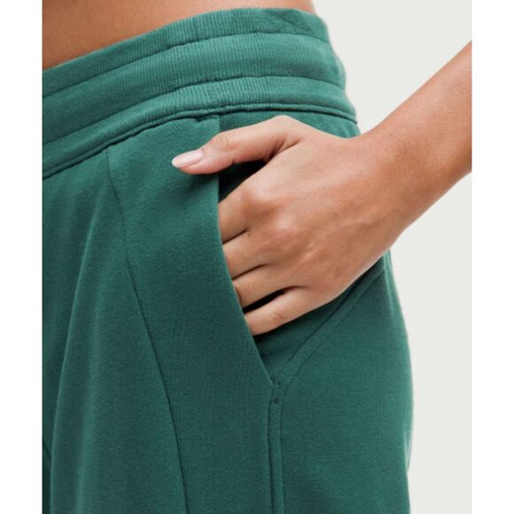 Lululemon Scuba Mid-Rise Wide-Leg Pant *Regular, Storm Teal, Size XL, W5GEES - Picture 4 of 12